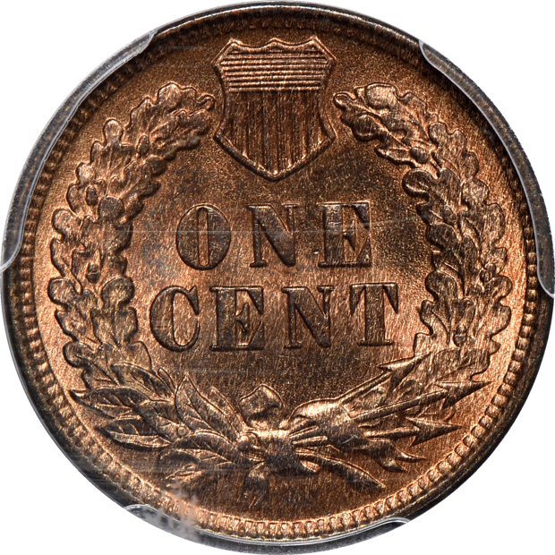 1907 PCGS PR-64, and a 1909 PCGS MS-65RB CAC