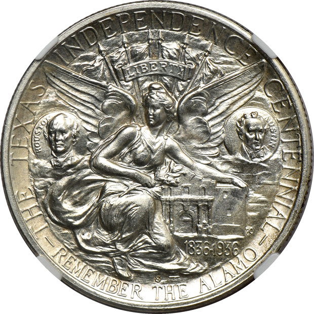 1937-S Texas and a 1946 Iowa, both NGC MS-65