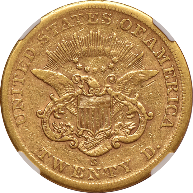 1860-S NGC XF-40