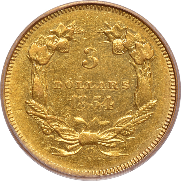 1854-O PCGS XF-45