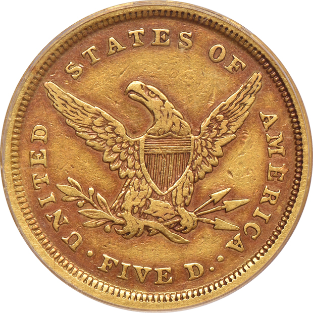 1839-D PCGS F-15 CAC