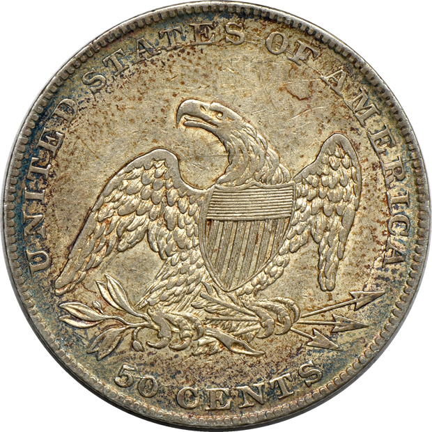 1837 and 1839 Reeded Edge, AU details