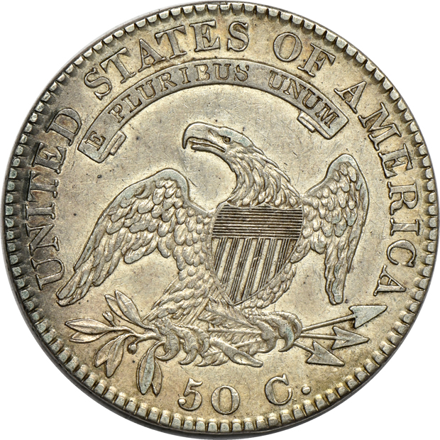 1820 Large Date, Square 2 No Knob O-108 XF