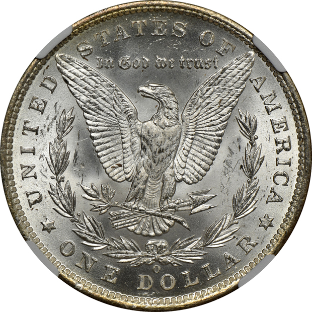 1885-O NGC MS-65+ Star