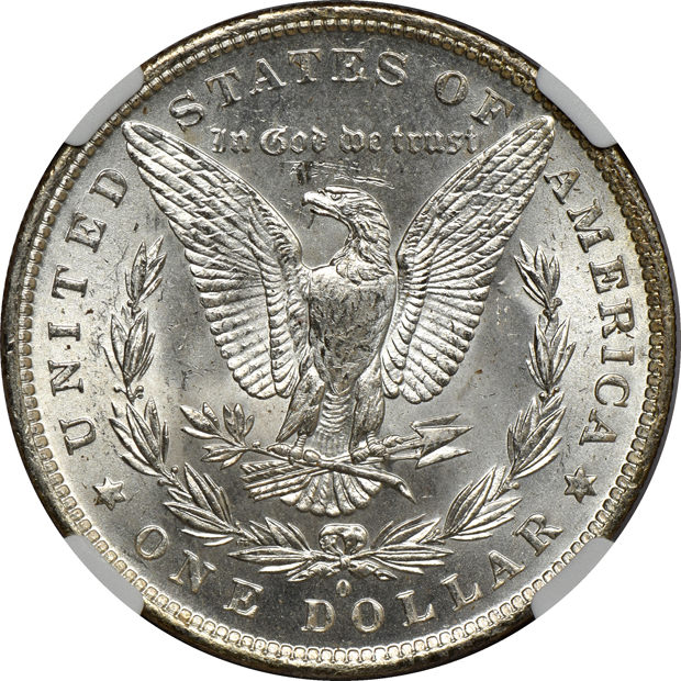 1883-O NGC MS-65 Star CAC