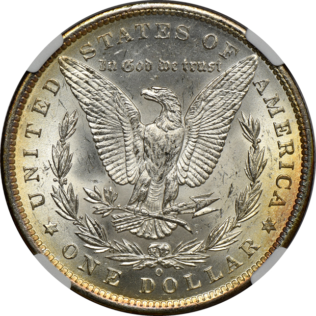 1885-O NGC MS-66 Star