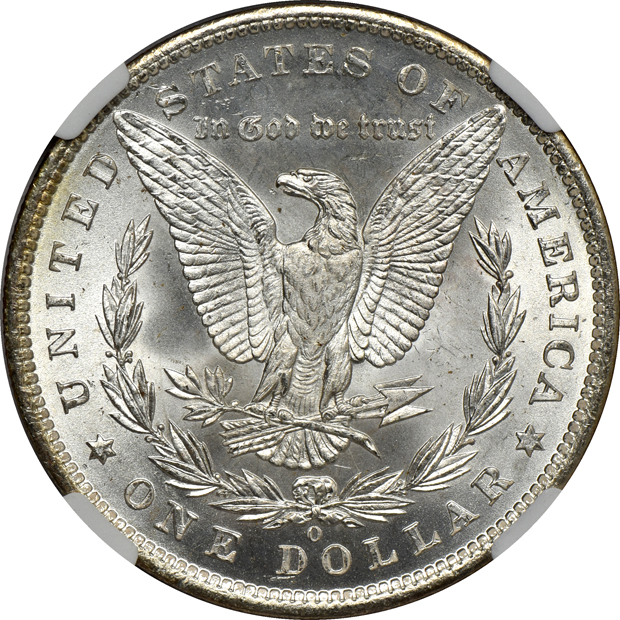 1885-O NGC MS-64 Star CAC