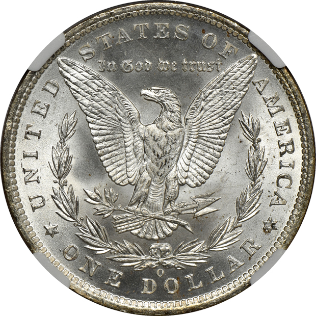 1885-O NGC MS-64 Star CAC