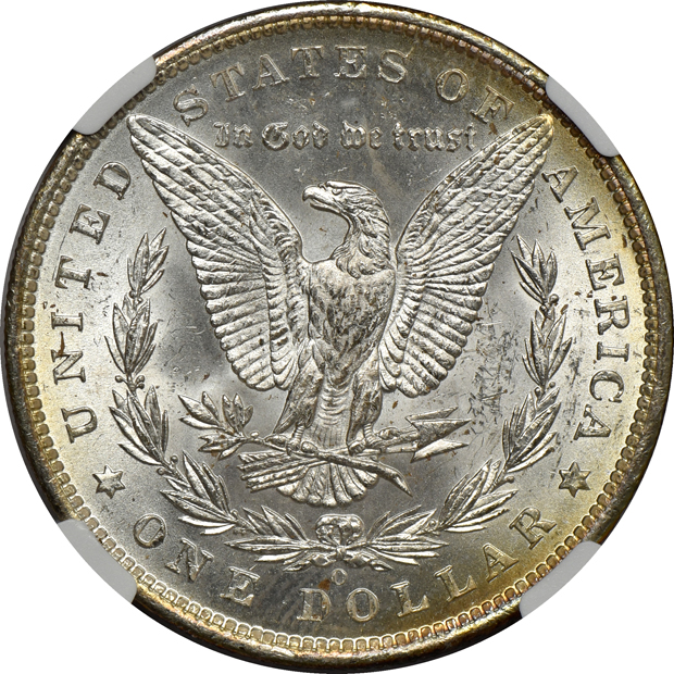 1885-O NGC MS-64 Star