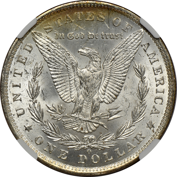 1885-O NGC MS-64 Star CAC