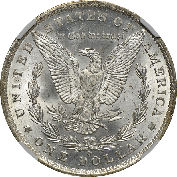 1885-O NGC MS-65 Star
