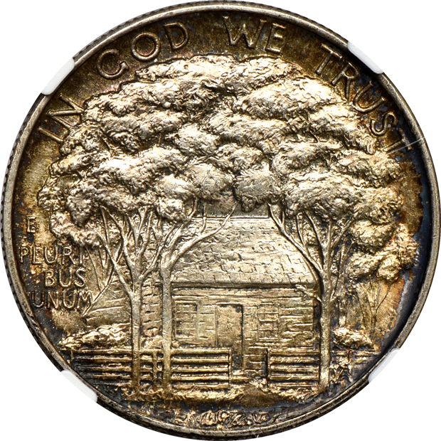1922 Grant MS-64, 1926 Oregon Trail MS-66, and a 1936 Wisconsin MS-65, all NGC