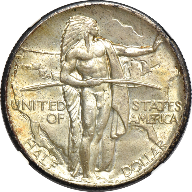 1922 Grant MS-64, 1926 Oregon Trail MS-66, and a 1936 Wisconsin MS-65, all NGC