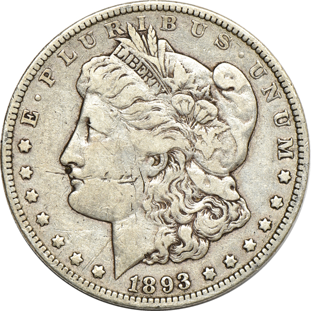 Fourteen "Cull" to AG silver dollars, semi-key years