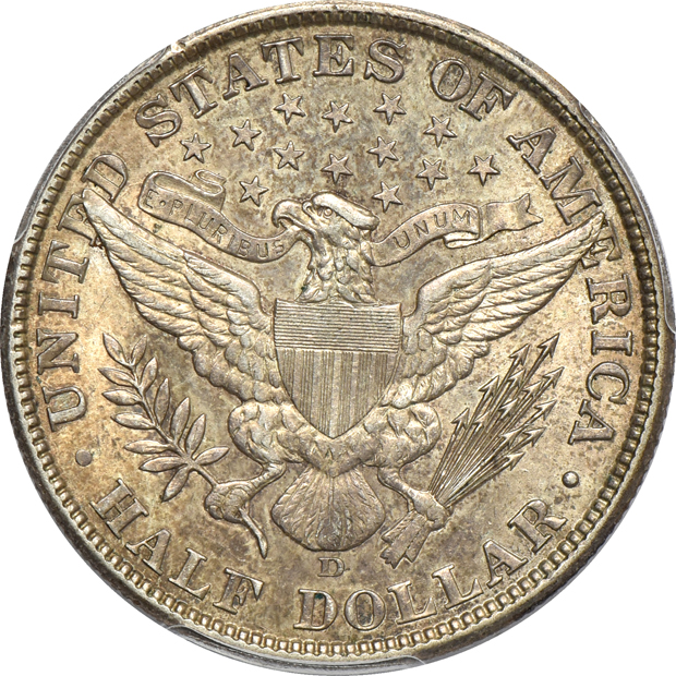 1907-D AU-58 and 1907-O AU-53, both PCGS