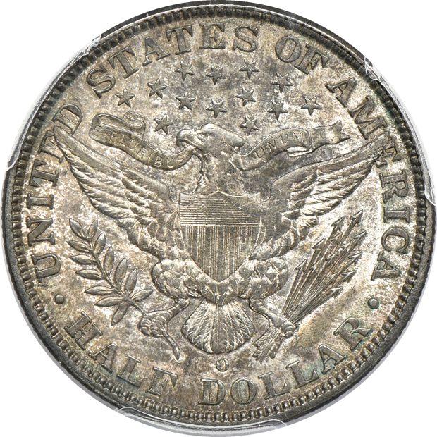 1907-D AU-58 and 1907-O AU-53, both PCGS