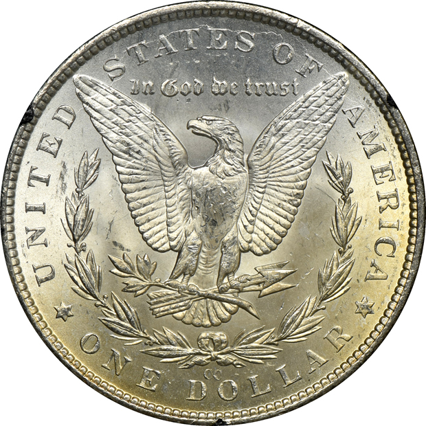 Two 1882-CC GSA MS-64 and MS-65+, both NGC