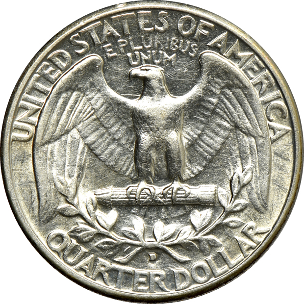 Complete collection of Washington quarters, including proof-only issues, 1932 through 1998-S silver proof, in a Dansco 8140 album