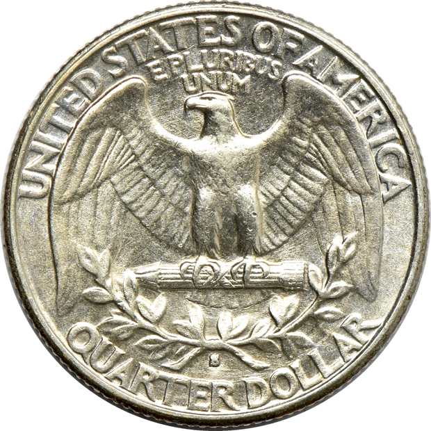 Complete collection of Washington quarters, including proof-only issues, 1932 through 1998-S silver proof, in a Dansco 8140 album