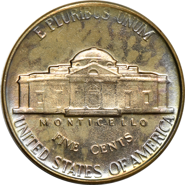 Collections of Lincoln cents and Jefferson nickels in Dansco albums