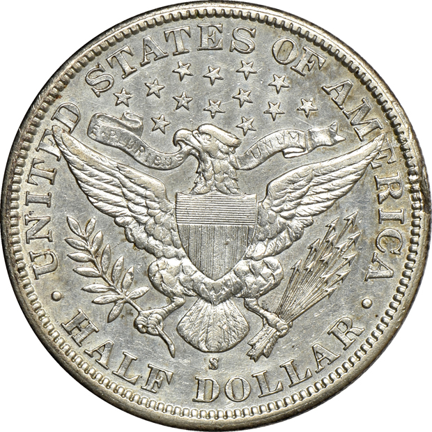 1894-S, 1895-S, and 1898-S, as described