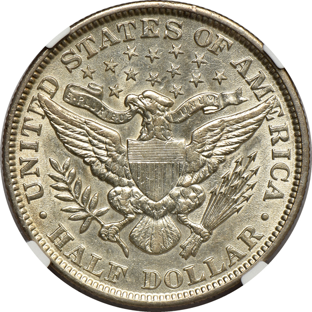 1900, 1903, and 1905-S, all NGC AU-53