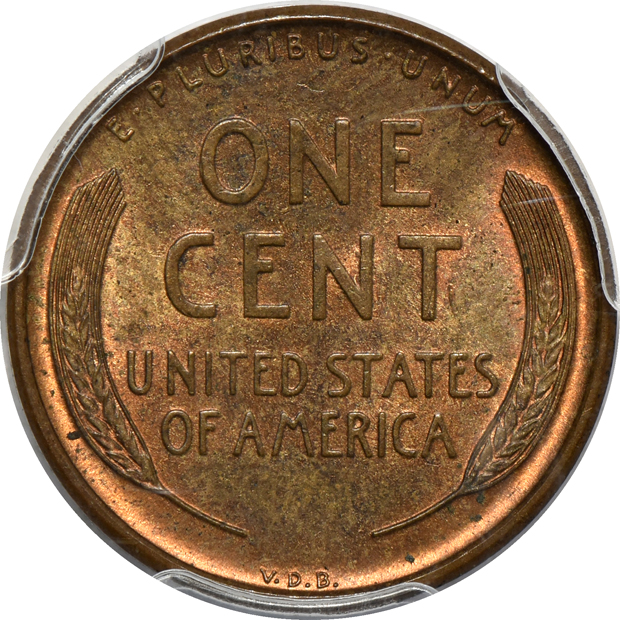 1909-S VDB Lincoln PCGS MS-64RB