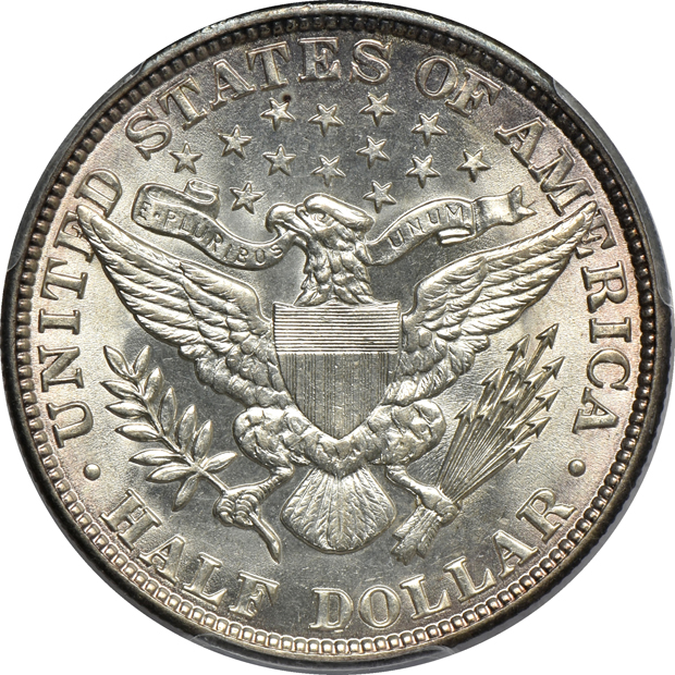 1897 AU-55, and a 1901 AU-55, both PCGS