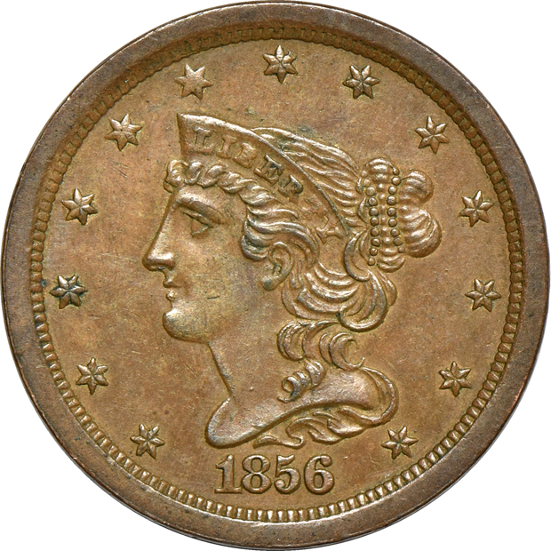 Seven half-cents