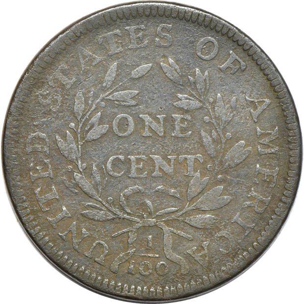 1796 Reverse of 1794, and a 1797 Reverse of 1797, as described
