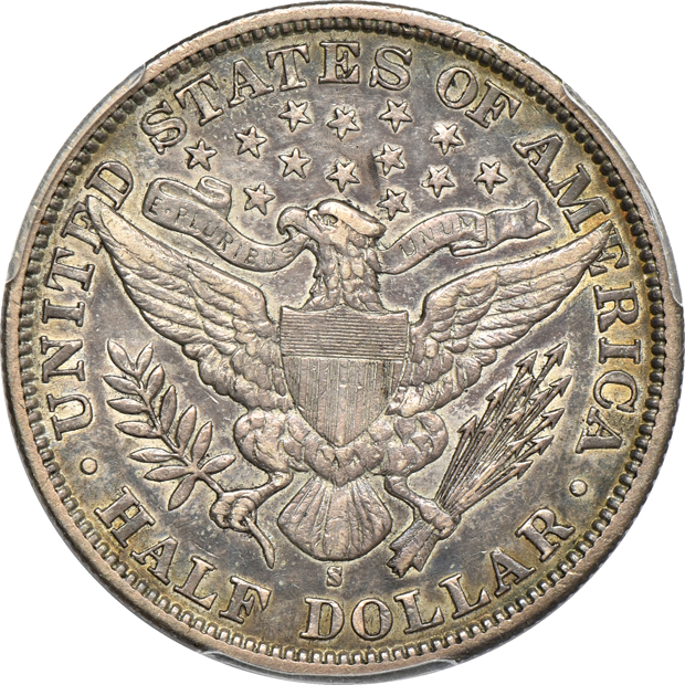 1893-S PCGS AU details/cleaned