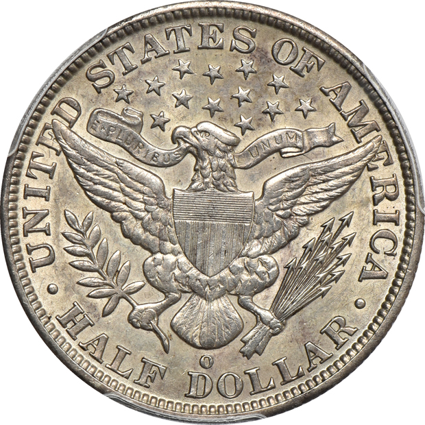 1892-O AU details/cleaned, and an 1896-S XF details/cleaned, both PCGS