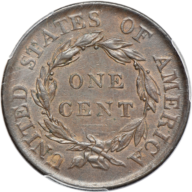 Group of ten United States type coins
