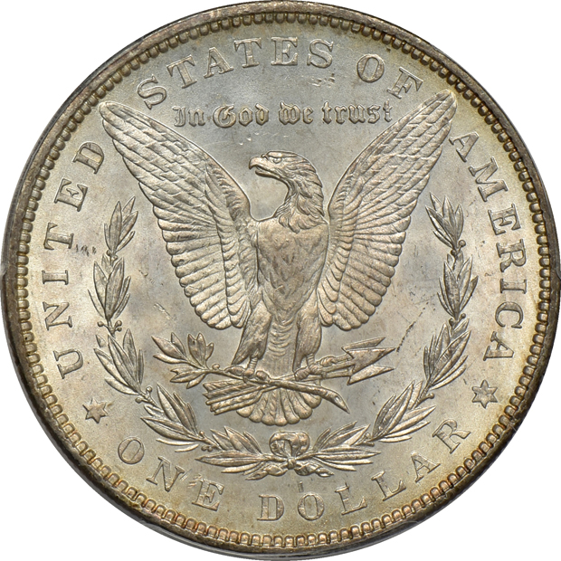 1883 PCGS, 1888-O PCGS, and 1898 NGC, all MS-66