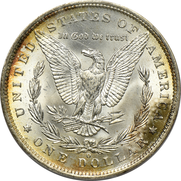 1883 PCGS, 1888-O PCGS, and 1898 NGC, all MS-66