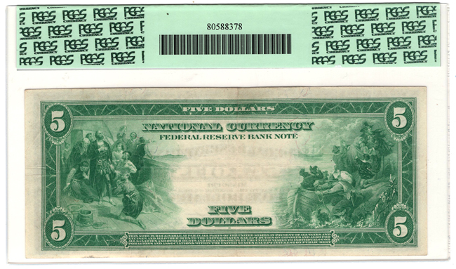 1918 $5 St. Louis Fr# 796 - PCGS VF-25