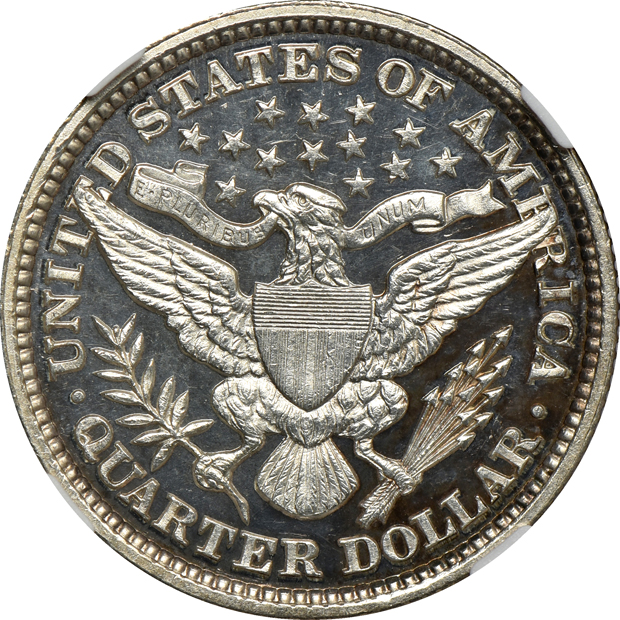 1892 Barber quarter PR-61 CAMEO, 1920 Standing Liberty quarter MS-64, 1918 Lincoln-Illinois MS-64, and a 1936 Cleveland MS-65, all NGC