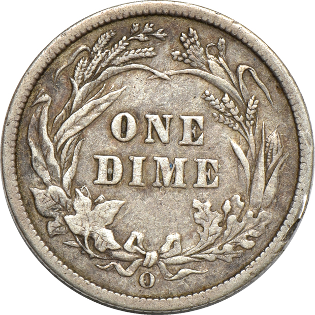 Complete collection of Barber dimes in a Dansco 7121 album