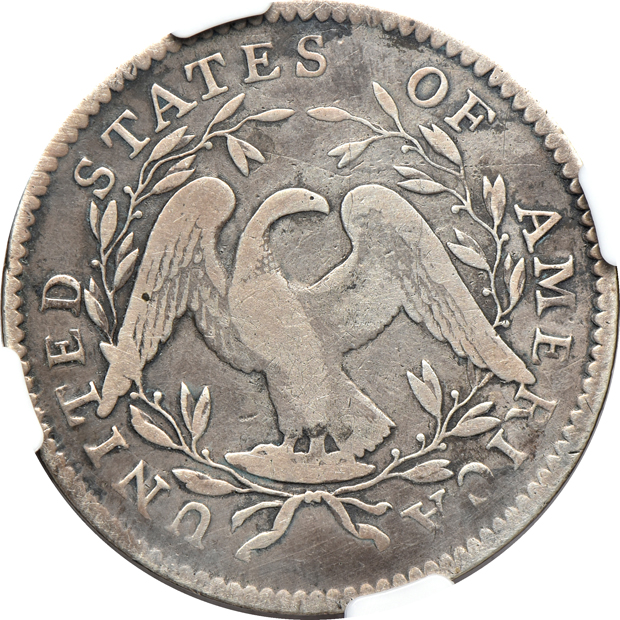 1795 NGC VF details/repaired