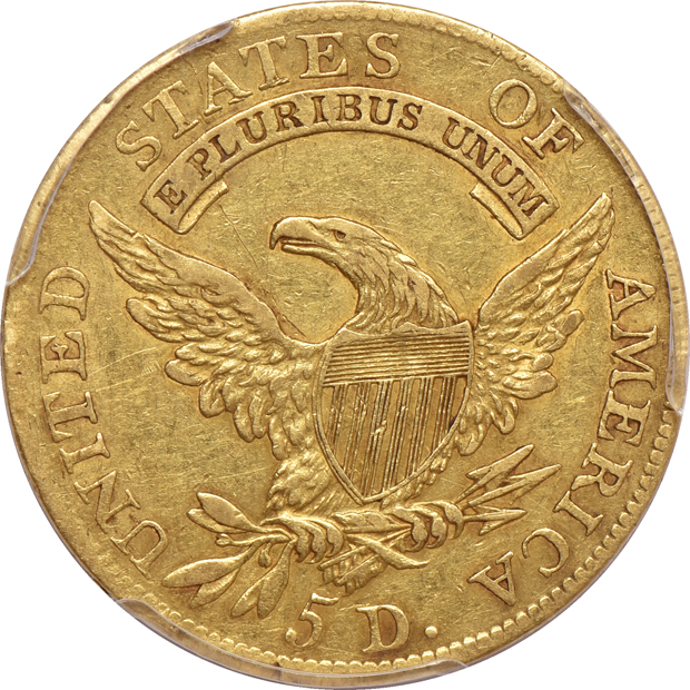 1807 Bust Left PCGS XF detail/rim damage