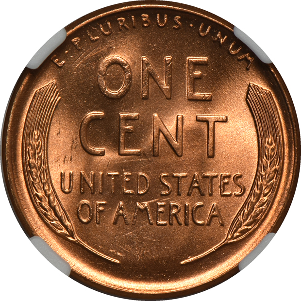 Ten 1950-D NGC MS-67 RD