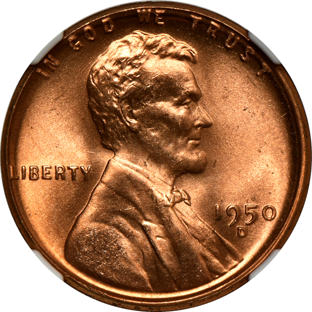 Twenty-eight 1950-D NGC MS-66 RD