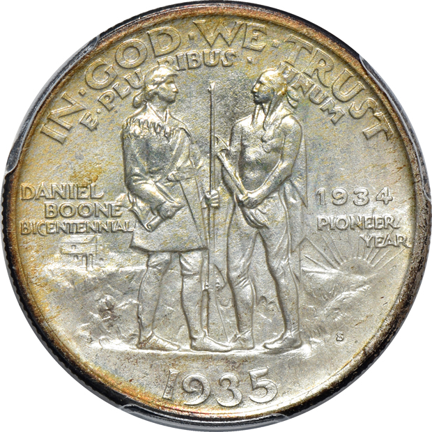 1935/34-S Boone PCGS MS-67