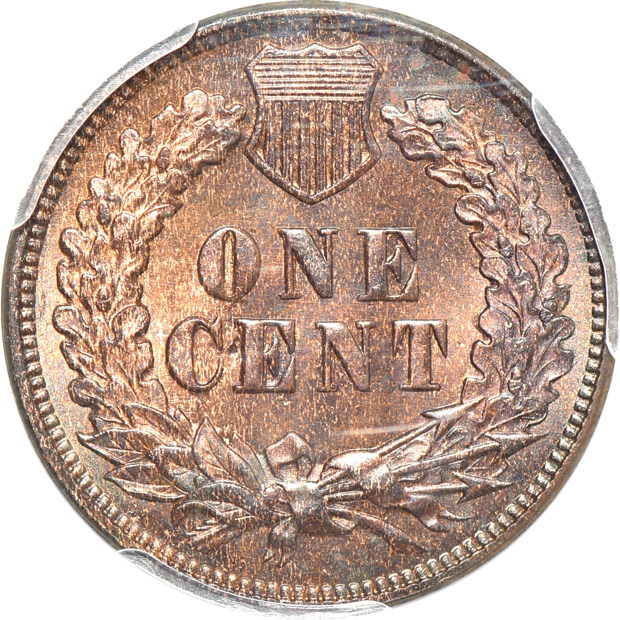1876 PCGS MS-64 RB