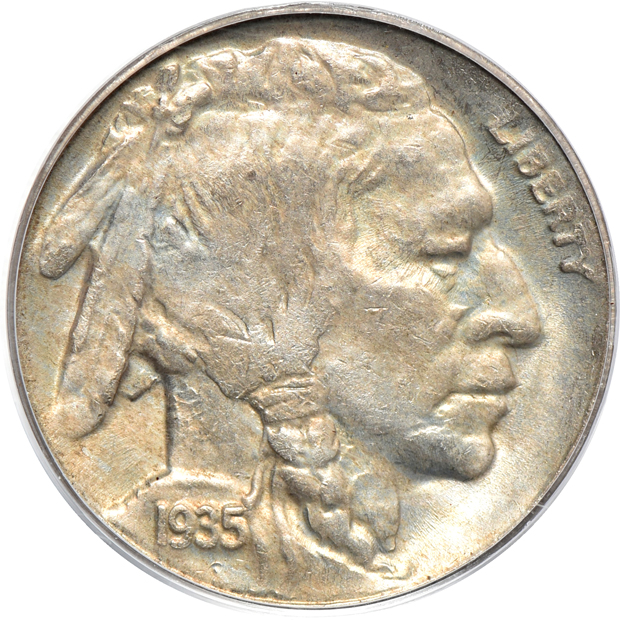 Six U.S. type coins, all PCGS (green label)