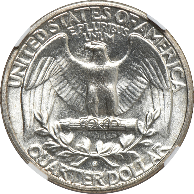1939-S, 1948-S, and 1952-S, all NGC MS-66 CAC
