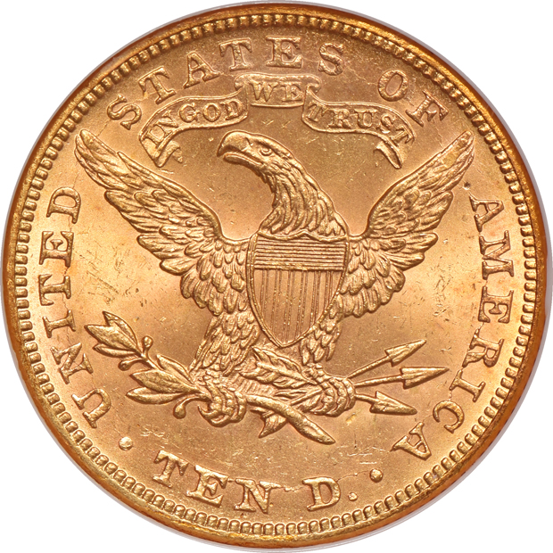 1893 MS-63, and 1901 MS-62, both NGC CAC