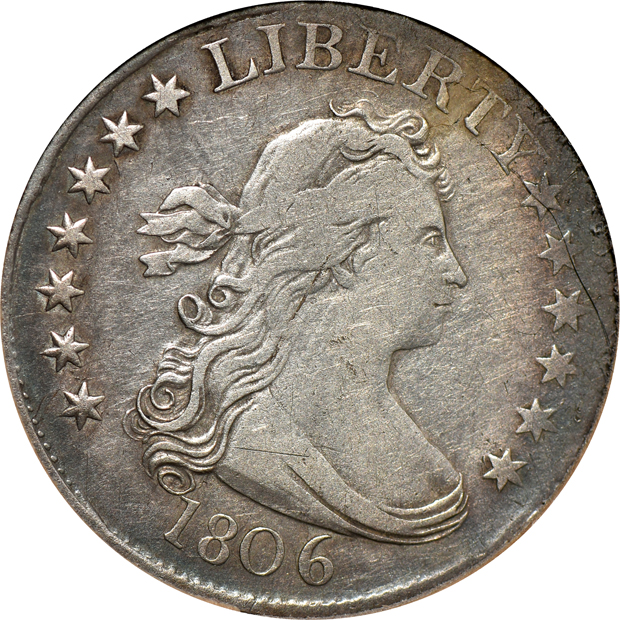 Twenty-five different Bust quarters in a Dansco-like album