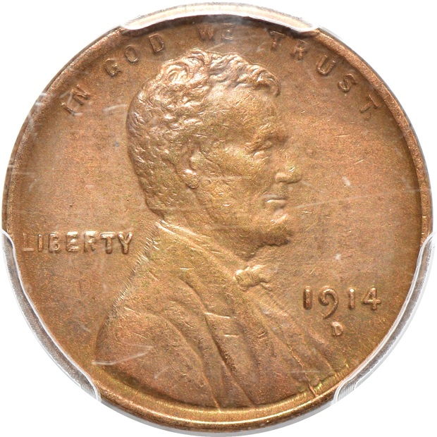 Nearly complete collection of Lincoln Wheat cents in two albums, five are certified