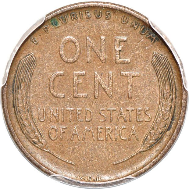 1909-S VDB Lincoln PCGS XF-40